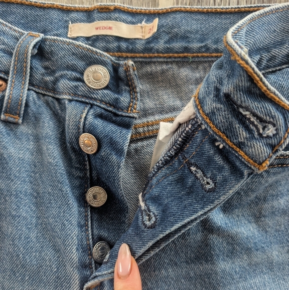 Wedgie Icon Fit Ankle Jeans Women's 27 - Picture 9 of 12